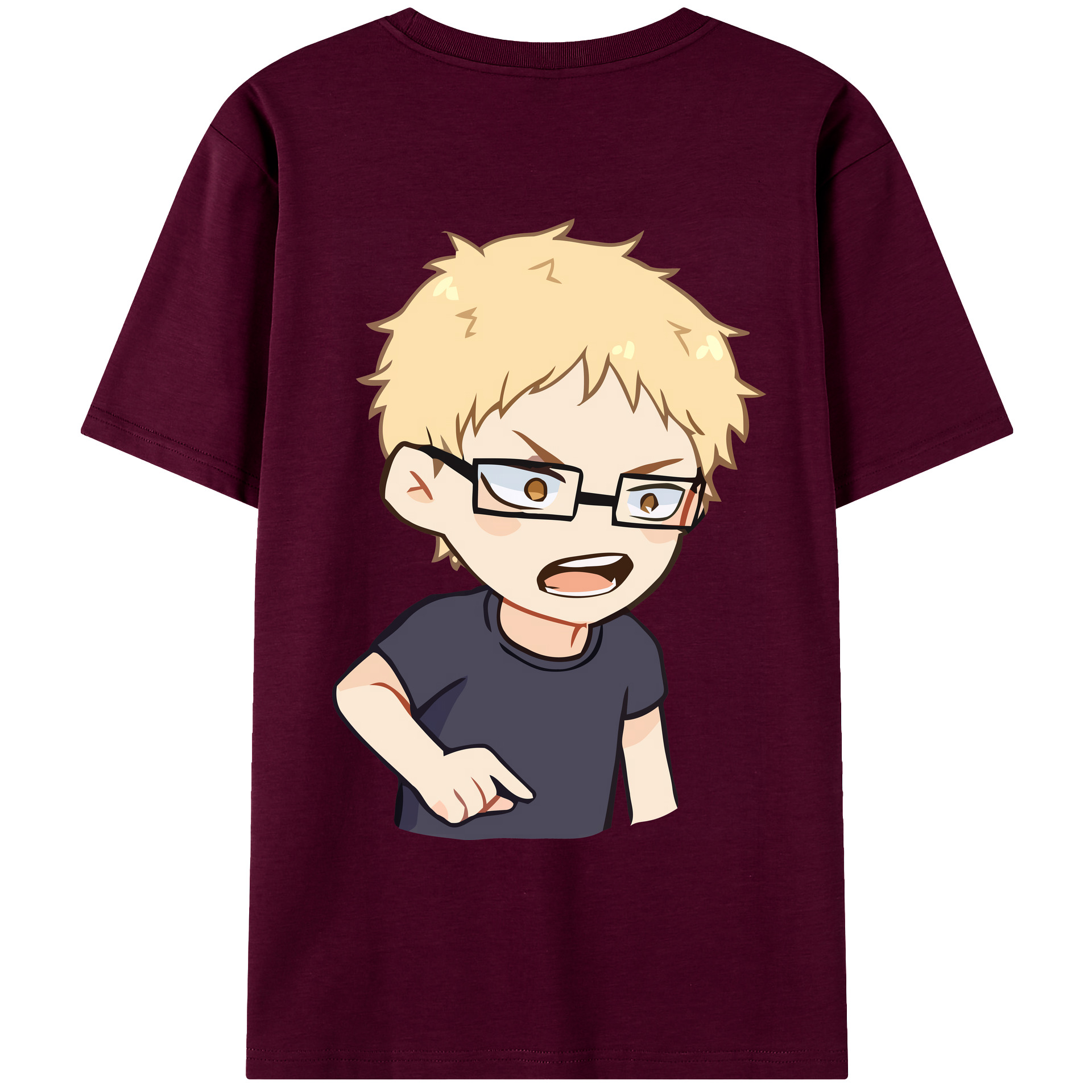 （画像用） ハイキュー!! Haikyu!! レディース半袖Tシャツ(バックプリント)